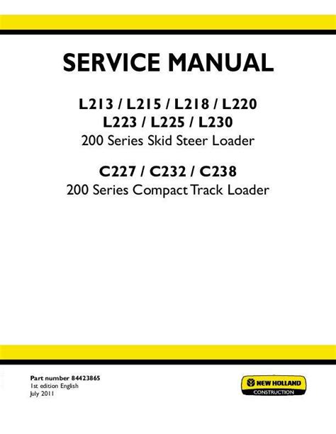 new holland skid steer l230|new holland l230 manual.